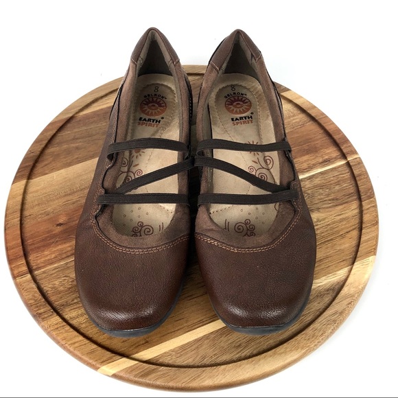 Earth Spirit Womens Sz 8 Mary Janes Shoes - Picture 2 of 8